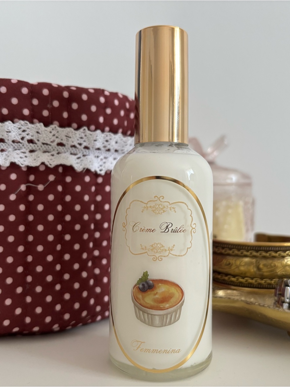 Femmenina Out of Stock Fall Gourmand Crème Brûlée Body and Hair SprayAlchol free